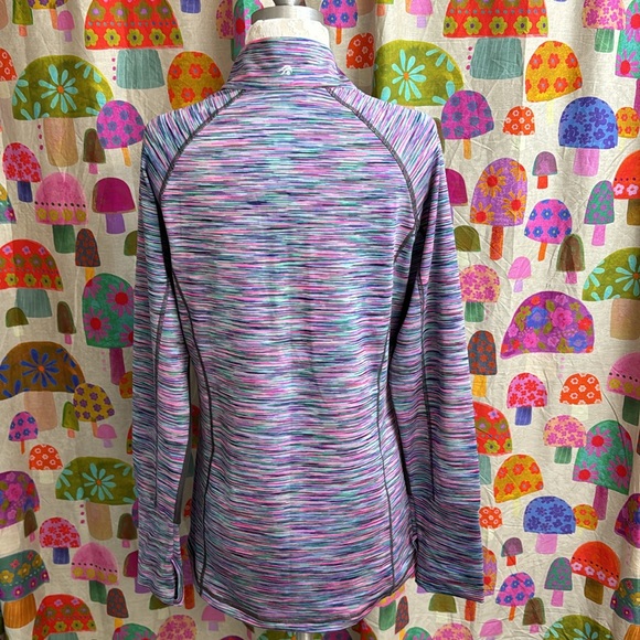 IDEOLOGY Women Long Sleeve Full Zip-Up Athletic Side Panels Jacket Large - Picture 3 of 12